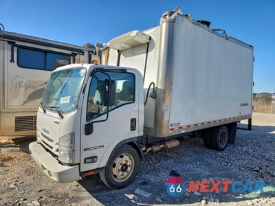 2019 ISUZU NPR HD REFRIGERATED BOX TRUCK 54DC4W1B7KS803573 - główne zdjęcie licytacji z USA - miniatura