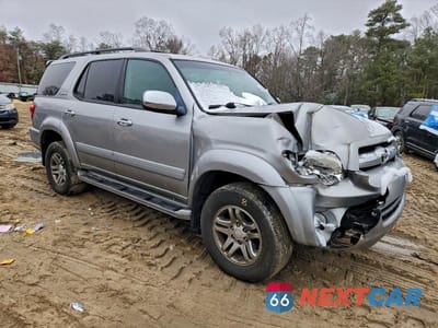 Czwarte zdjęcie samochodu z boku: 2007 TOYOTA SEQUOIA LIMITED VIN:5TDBT48A67S285024 - miniatura
