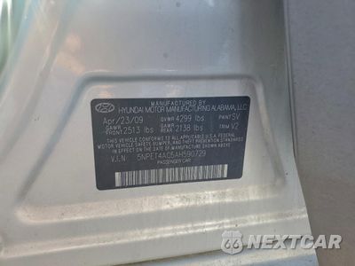 Zdjęcie 12 z 14 samochodu: 2010 HYUNDAI SONATA GLS VIN:5NPET4AC5AH590729 - miniatura