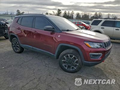 Czwarte zdjęcie samochodu z boku: 2021 JEEP COMPASS TRAILHAWK VIN:3C4NJDDB9MT590455 - miniatura
