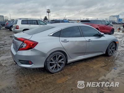 Trzecie zdjęcie samochodu z tyłu: 2021 HONDA CIVIC SPORT VIN:2HGFC2F83MH515412 - miniatura