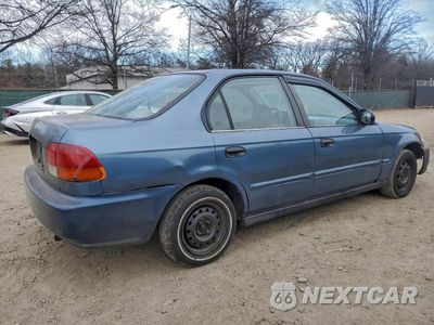 Trzecie zdjęcie samochodu z tyłu: 1996 HONDA CIVIC DX VIN:1HGEJ6521TL054685 - miniatura