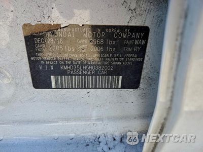 Zdjęcie 12 z 12 samochodu: 2017 HYUNDAI ELANTRA GT VIN:KMHD35LH5HU382002 - miniatura