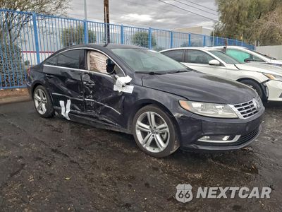 Czwarte zdjęcie samochodu z boku: 2013 VOLKSWAGEN CC SPORT VIN:WVWBP7AN4DE540161 - miniatura