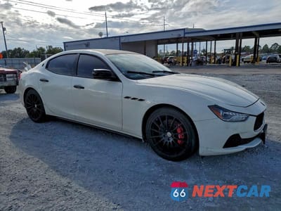 Czwarte zdjęcie samochodu z boku: 2016 MASERATI GHIBLI S VIN:ZAM57RTA6G1173547 - miniatura