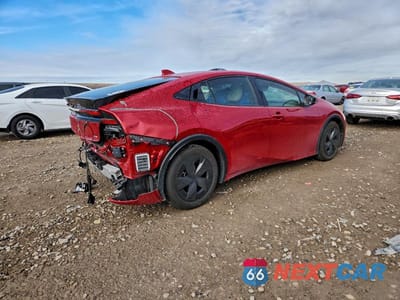 Trzecie zdjęcie samochodu z tyłu: 2025 TOYOTA PRIUS LE VIN:JTDACAAU7S3050821 - miniatura