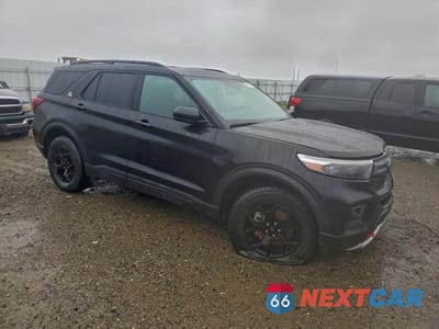 Czwarte zdjęcie samochodu z boku: 2022 FORD EXPLORER TIMBERLINE VIN:1FMSK8JH2NGA72530 - miniatura