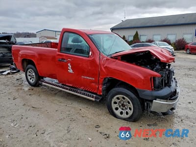 Czwarte zdjęcie samochodu z boku: 2011 GMC SIERRA C1500 VIN:1GTN1TEX0BZ460221 - miniatura