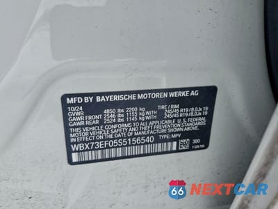 Zdjęcie 13 z 14 samochodu: 2025 BMW X1 XDRIVE28I VIN:WBX73EF05S5156540 - miniatura