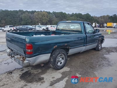 Trzecie zdjęcie samochodu z tyłu: 1999 DODGE RAM 1500 VIN:1B7HC16ZXXS265190 - miniatura