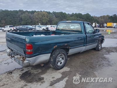 Trzecie zdjęcie samochodu z tyłu: 1999 DODGE RAM 1500 VIN:1B7HC16ZXXS265190 - miniatura