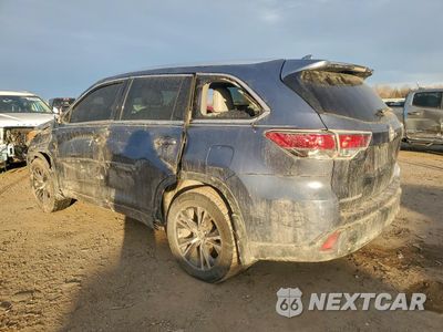 Drugie zdjęcie samochodu z przodu: 2016 TOYOTA HIGHLANDER XLE VIN:5TDJKRFH6GS242184 - miniatura