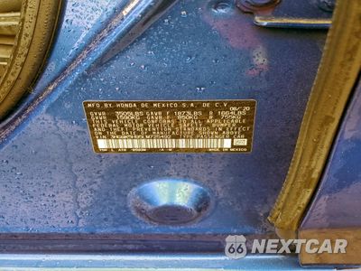 Zdjęcie 13 z 16 samochodu: 2020 HONDA FIT EXL VIN:3HGGK5H95LM725492 - miniatura