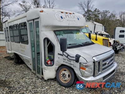 2019 FORD ECONOLINE E350 SUPER DUTY CUTAWAY VAN 1FDEE3FS3KDC14375 - główne zdjęcie licytacji z USA - miniatura