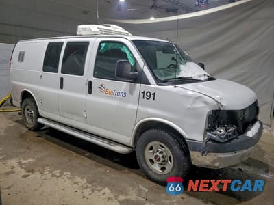 Czwarte zdjęcie samochodu z boku: 2020 GMC SAVANA G2500 VIN:1GTW7AFG7L1174534 - miniatura