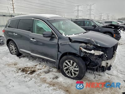 Czwarte zdjęcie samochodu z boku: 2013 INFINITI JX35 VIN:5N1AL0MM6DC305110 - miniatura