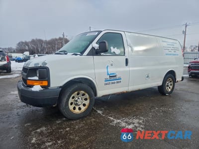 2012 CHEVROLET EXPRESS 1500 DELIVERY VAN 1GCSGAFX3C1143666 - główne zdjęcie licytacji z USA - miniatura