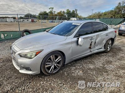 2015 INFINITI Q50 BASE JN1BV7AR8FM421095 - główne zdjęcie licytacji z USA - miniatura
