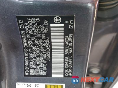 Zdjęcie 12 z 12 samochodu: 2012 TOYOTA PRIUS V VIN:JTDZN3EU0C3092073 - miniatura