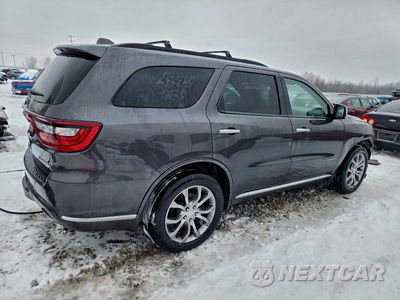 Trzecie zdjęcie samochodu z tyłu: 2017 DODGE DURANGO CITADEL VIN:1C4RDJEG2HC907902 - miniatura