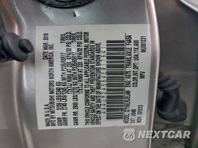 Zdjęcie 13 z 13 samochodu: 2010 MITSUBISHI ENDEAVOR LS VIN:4A4JM2AS6AE017841 - miniatura
