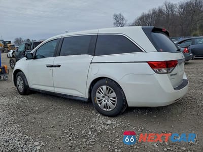 Drugie zdjęcie samochodu z przodu: 2015 HONDA ODYSSEY LX VIN:5FNRL5H22FB111077 - miniatura