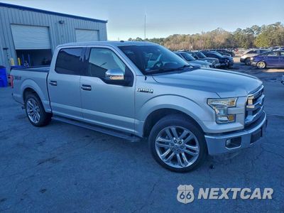 Czwarte zdjęcie samochodu z boku: 2016 FORD F150 SUPERCREW VIN:1FTEW1CG5GKE05191 - miniatura