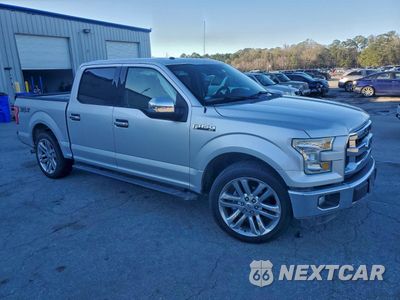 Czwarte zdjęcie samochodu z boku: 2016 FORD F150 SUPERCREW VIN:1FTEW1CG5GKE05191 - miniatura