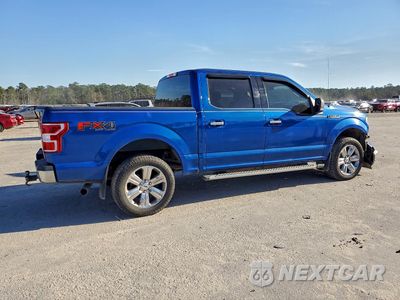 Trzecie zdjęcie samochodu z tyłu: 2018 FORD F150 SUPERCREW VIN:1FTEW1E58JFA59603 - miniatura