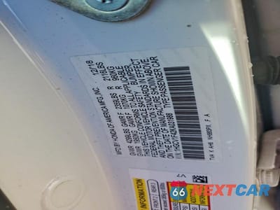Zdjęcie 13 z 13 samochodu: 2019 HONDA ACCORD EX VIN:1HGCV1F42KA031988 - miniatura