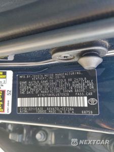 Zdjęcie 12 z 12 samochodu: 2020 TOYOTA CAMRY SE VIN:4T1G11AK8LU870928 - miniatura