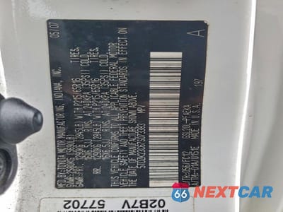 Zdjęcie 13 z 13 samochodu: 2007 TOYOTA SIENNA CE VIN:5TDZK23C67S073383 - miniatura