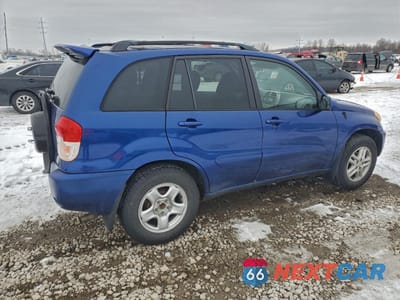 Trzecie zdjęcie samochodu z tyłu: 2002 TOYOTA RAV4 VIN:JTEGH20V120045882 - miniatura