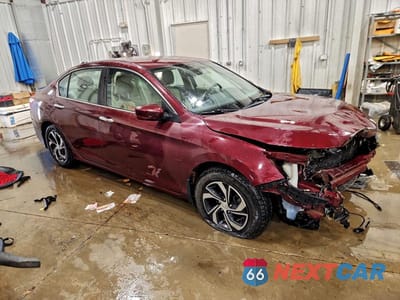 Czwarte zdjęcie samochodu z boku: 2017 HONDA ACCORD LX VIN:1HGCR2F35HA187324 - miniatura