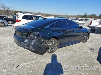 Trzecie zdjęcie samochodu z tyłu: 2020 HONDA ACCORD SPORT VIN:1HGCV2F32LA001341 - miniatura