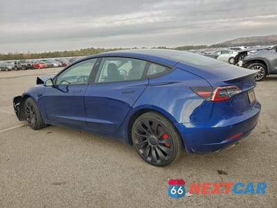Drugie zdjęcie samochodu z przodu: 2022 TESLA MODEL 3 VIN:5YJ3E1EC3NF295403 - miniatura