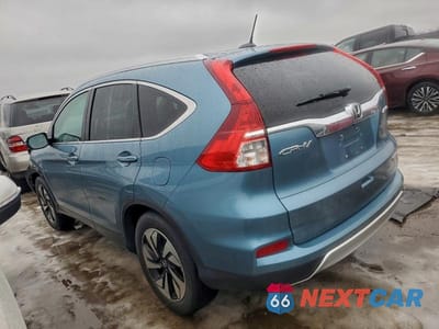 Drugie zdjęcie samochodu z przodu: 2015 HONDA CR-V TOURING VIN:5J6RM4H91FL109302 - miniatura