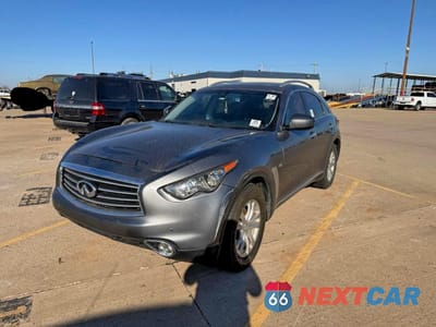 Drugie zdjęcie samochodu z przodu: 2016 INFINITI QX70 VIN:JN8CS1MU4GM130283 - miniatura