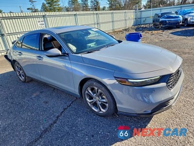 Czwarte zdjęcie samochodu z boku: 2025 HONDA ACCORD HYBRID EXL VIN:1HGCY2F69SA005032 - miniatura