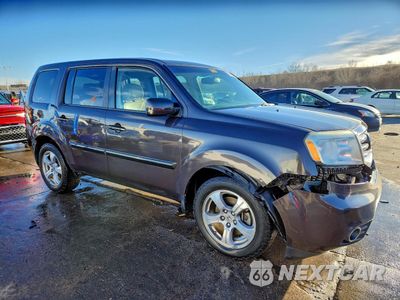 Czwarte zdjęcie samochodu z boku: 2012 HONDA PILOT EXL VIN:5FNYF4H50CB077014 - miniatura