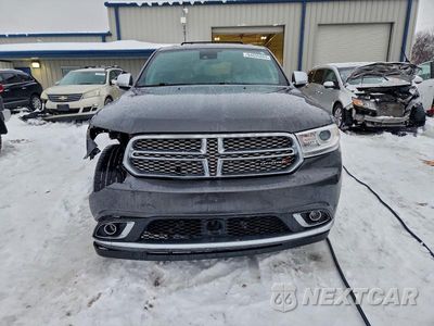 Piąte zdjęcie samochodu w środku: 2017 DODGE DURANGO CITADEL VIN:1C4RDJEG2HC907902 - miniatura