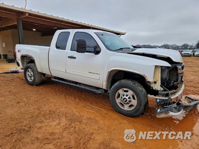 Czwarte zdjęcie samochodu z boku: 2012 CHEVROLET SILVERADO K2500 HEAVY DUTY LT VIN:1GC2KXCG3CZ324919 - miniatura