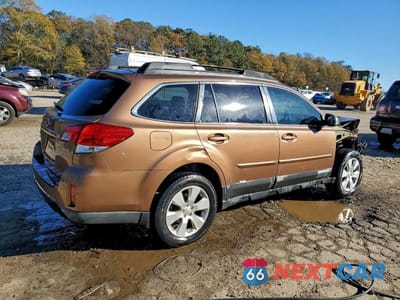Trzecie zdjęcie samochodu z tyłu: 2011 SUBARU OUTBACK 2.5I PREMIUM VIN:4S4BRBGC4B3342364 - miniatura