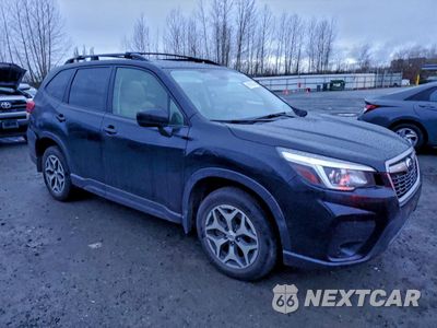 Czwarte zdjęcie samochodu z boku: 2020 SUBARU FORESTER PREMIUM VIN:JF2SKAJC2LH436700 - miniatura