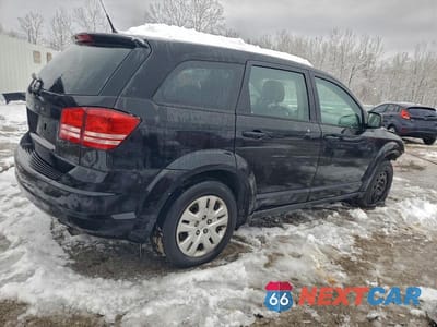 Trzecie zdjęcie samochodu z tyłu: 2015 DODGE JOURNEY SE VIN:3C4PDCAB0FT679705 - miniatura