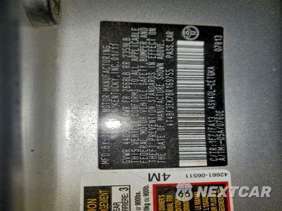 Zdjęcie 12 z 12 samochodu: 2011 TOYOTA CAMRY BASE VIN:4T4BF3EK7BR169755 - miniatura