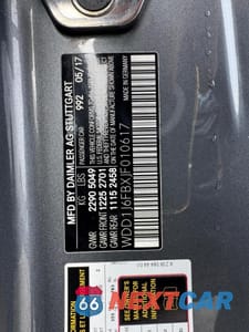Zdjęcie 10 z 10 samochodu: 2018 MERCEDES-BENZ E 400 VIN:WDD1J6FBXJF010617 - miniatura