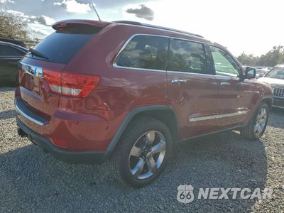 Trzecie zdjęcie samochodu z tyłu: 2013 JEEP GRAND CHEROKEE OVERLAND VIN:1C4RJECG1DC615820 - miniatura