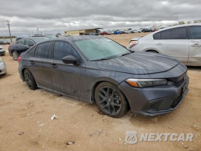 Czwarte zdjęcie samochodu z boku: 2022 HONDA CIVIC SPORT VIN:2HGFE2F55NH538658 - miniatura