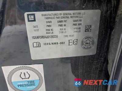 Zdjęcie 12 z 12 samochodu: 2018 CADILLAC ATS LUXURY VIN:1G6AF5RX4J0138239 - miniatura